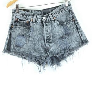 Vintage 1970s 505 Levi's Denim Shorts